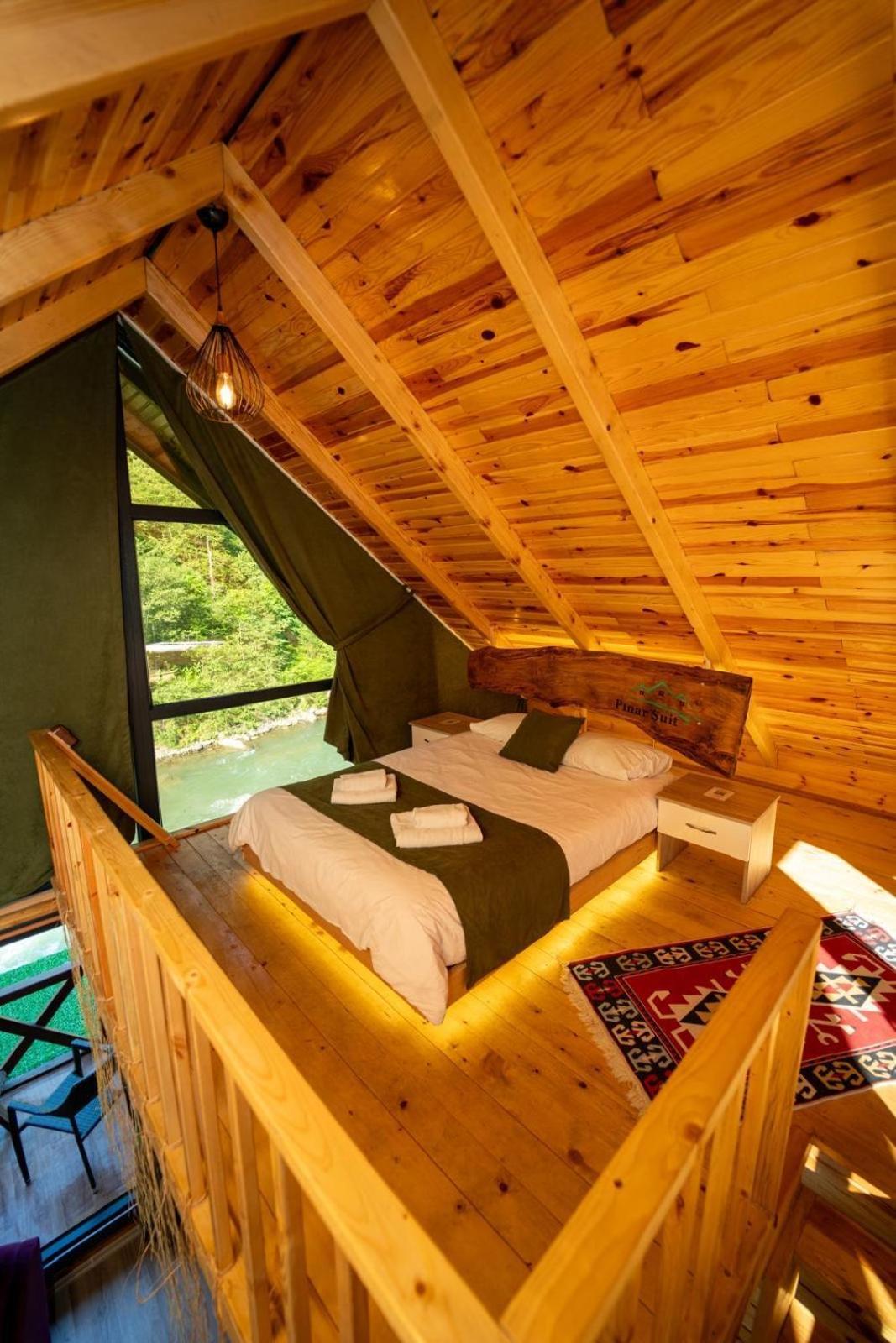 Отель Pinar Suit Bungalow Ардешен Экстерьер фото