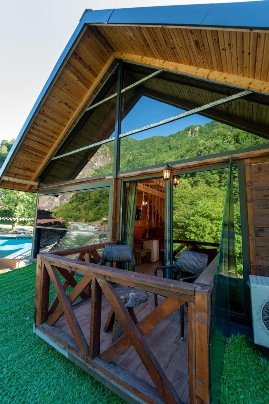 Отель Pinar Suit Bungalow Ардешен Экстерьер фото